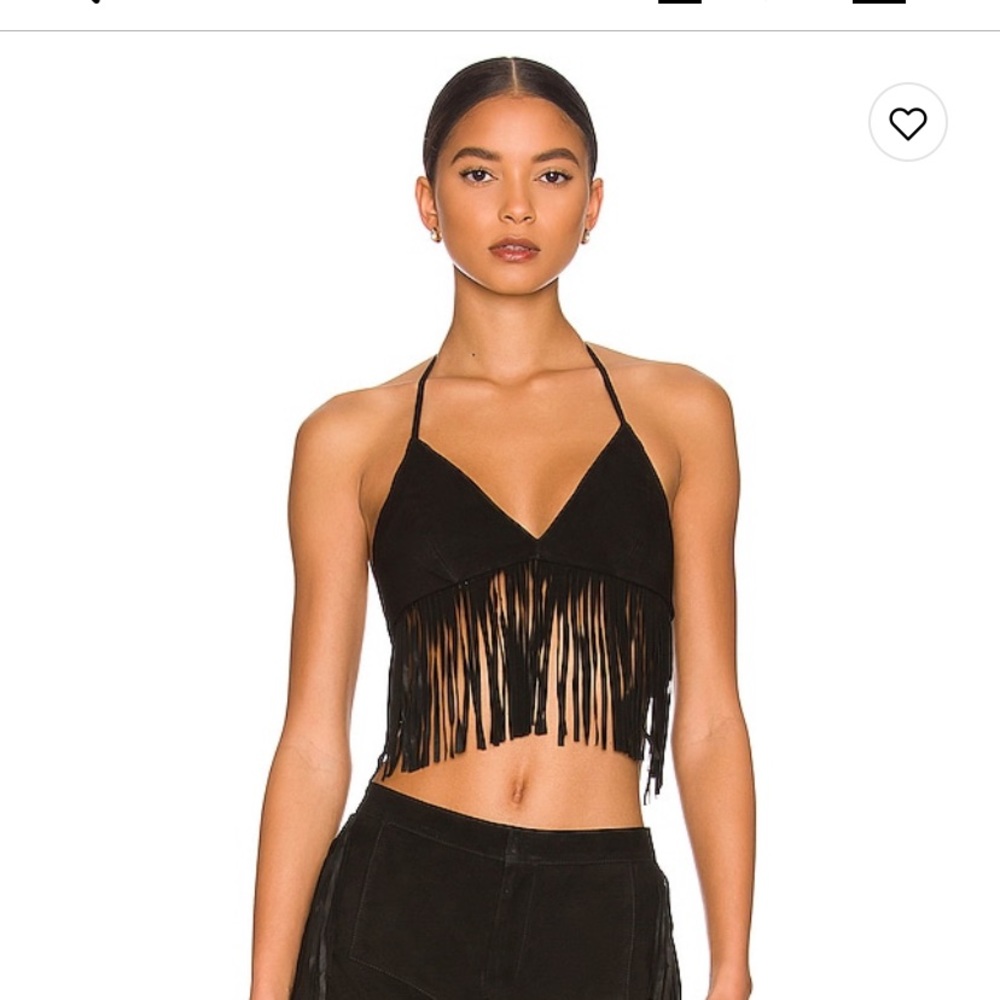 LAMARQUE x REVOLVE Sabbi Suede Top